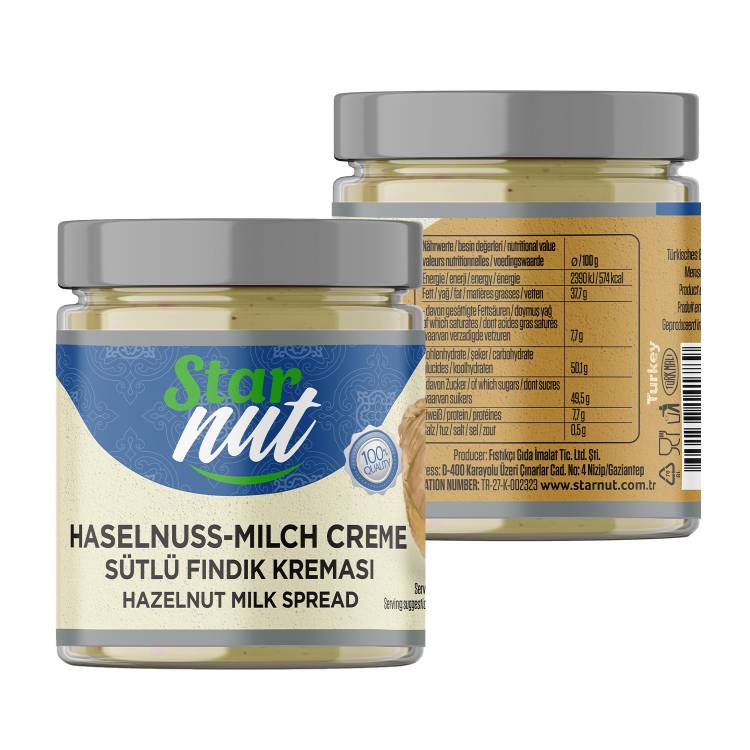 Haselnuss-Milch Creme 200g - Image 3